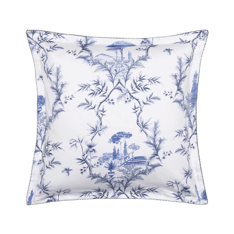 Taie d'Oreiller Luberon Bleu Faience — vue 1