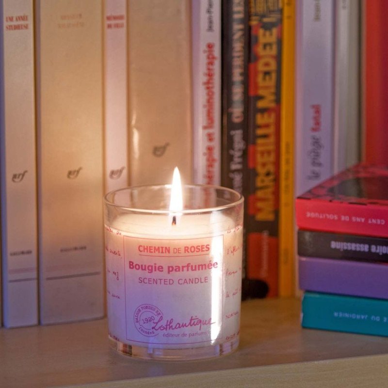 Bougie Chemin de Roses — vue 2