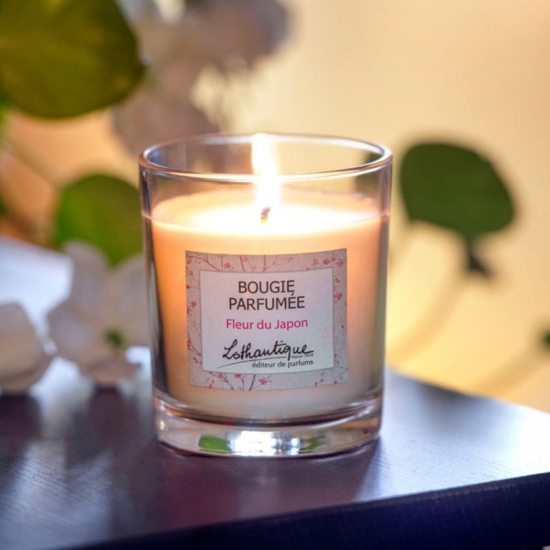 Bougie Fleurs du Japon — vue 2