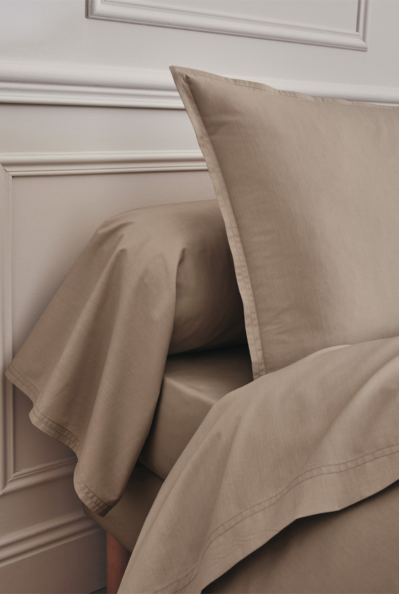 Drap Housse Premiere Taupe — vue 2