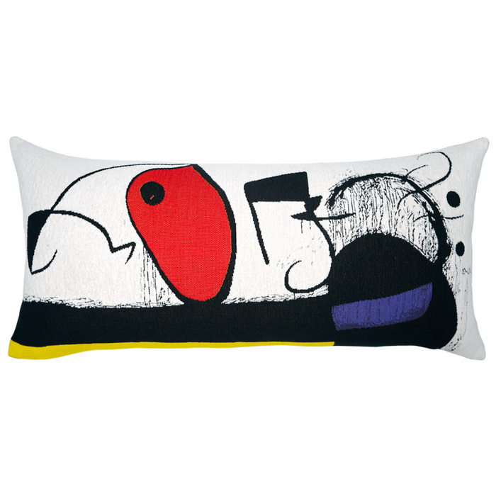 Coussin Femme Aux 3 Cheveux, Oiseaux, Constellation Miro