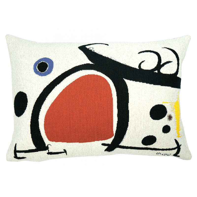 Coussin Femme Oiseau Miro — vue 1
