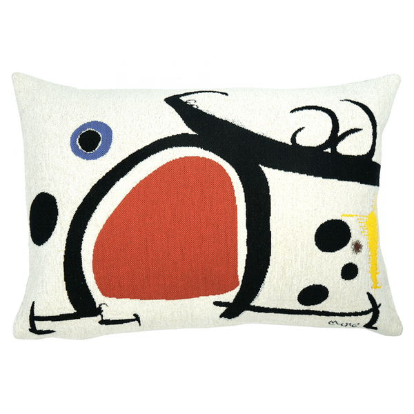 Coussin Femme Oiseau Miro