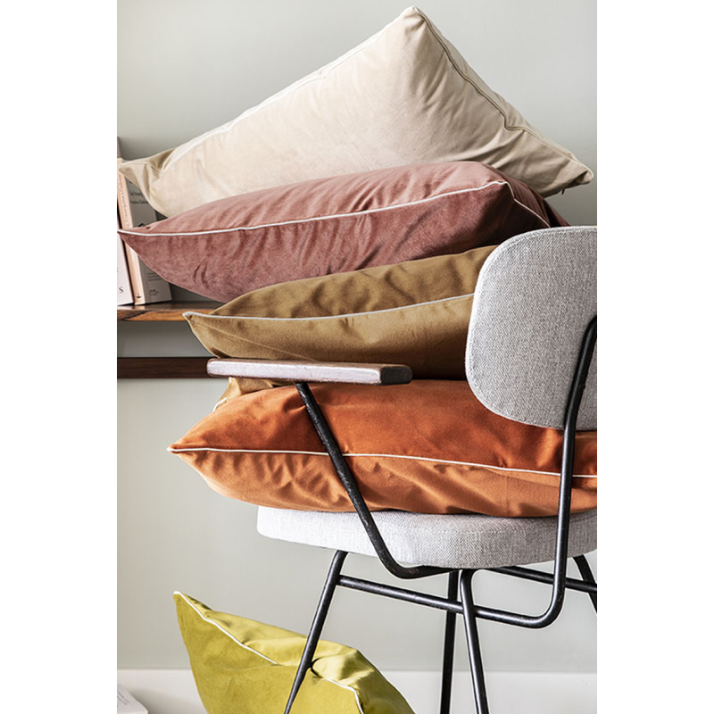 Coussin Gatsby Rose Indien — vue 3