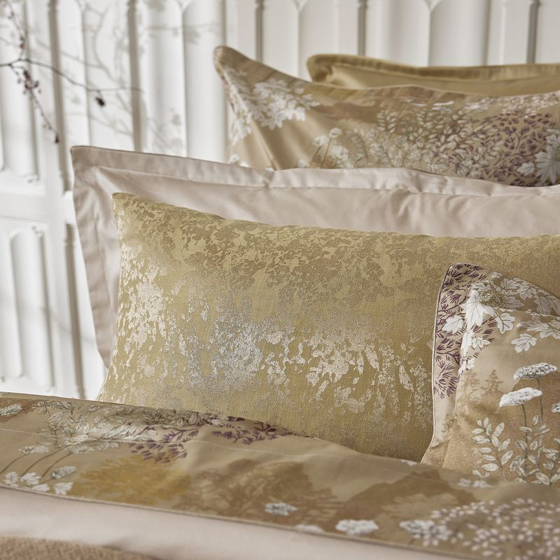 Coussin Lin et Soie Desert — vue 2