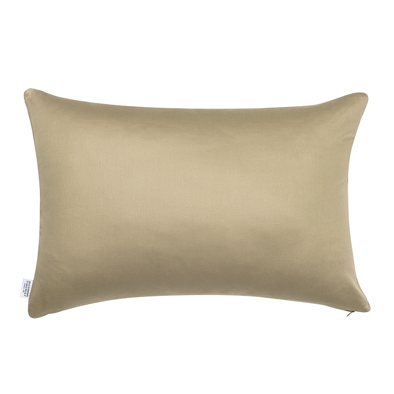 Coussin Lin et Soie Desert — vue 1