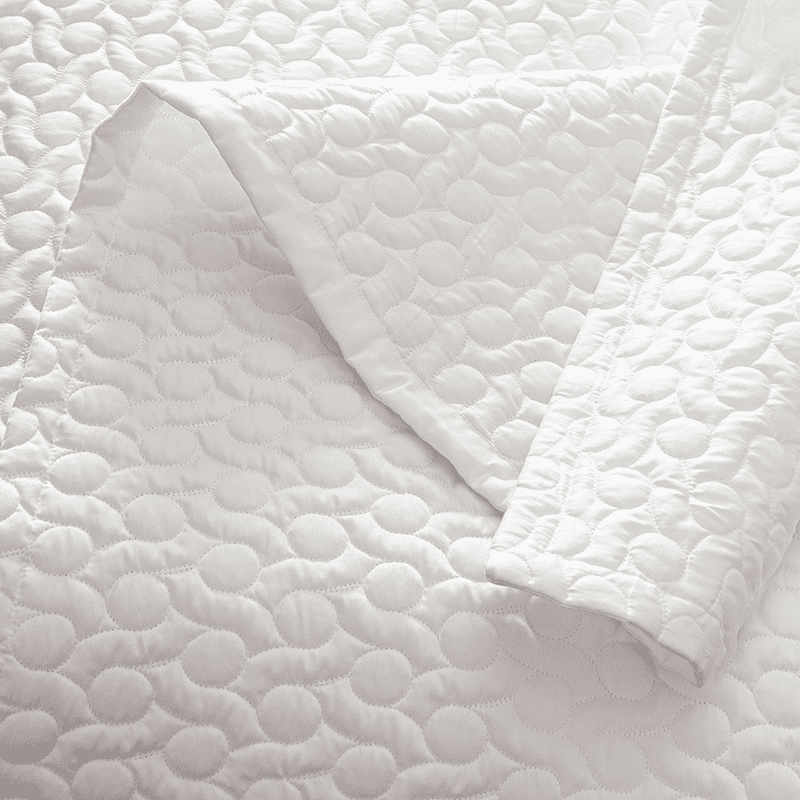 Couvre Lit Poesie Blanc — vue 3
