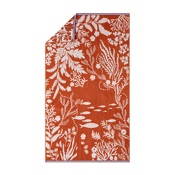 Drap de Plage Calypso Orange