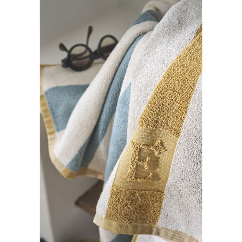 Drap de Plage Transat Bleu-Jaune — vue 3