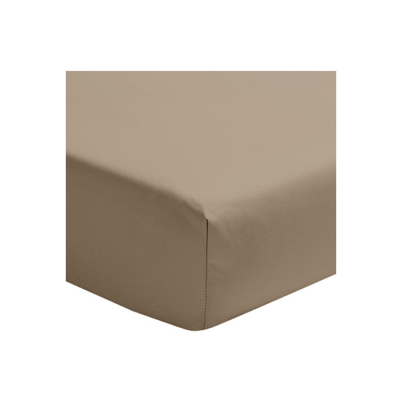 Drap Housse Premiere Taupe — vue 1