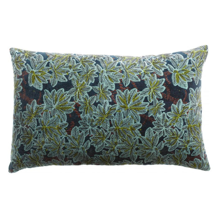 Coussin Ariane Imprime Petrole