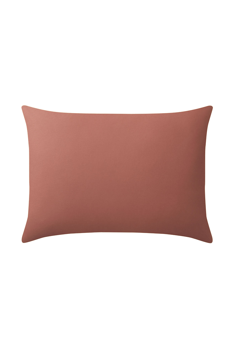 Taie d'Oreiller Bons Jours Terracotta Poudre — vue 1