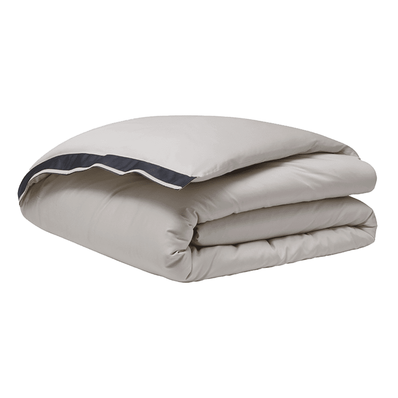 Housse de Couette Marceau Neige-Marine — vue 3