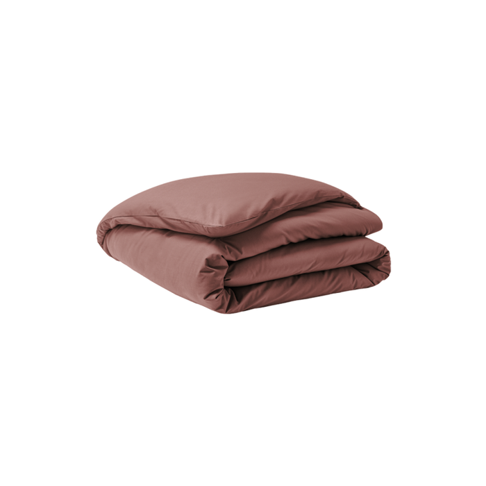 Housse de Couette Premiere Perc Bois de Rose