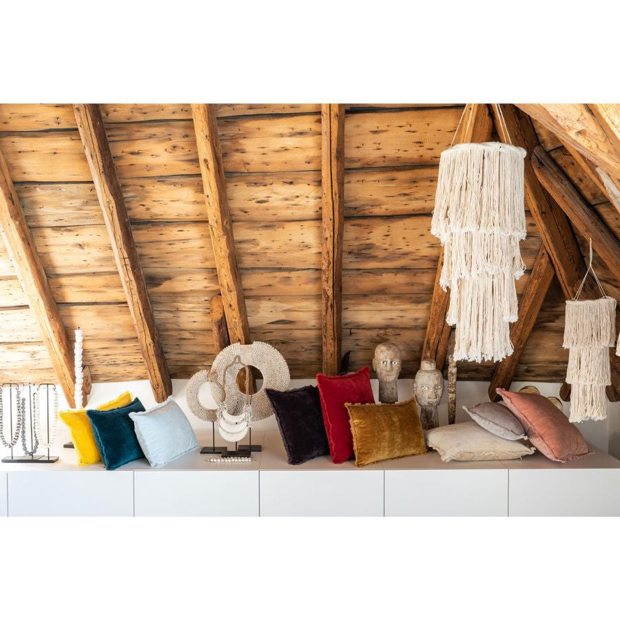 Coussin Fara Uni Lin — vue 2