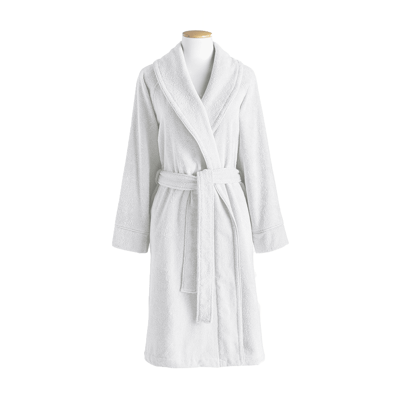 Peignoir Ess Cale Blanc — vue 1