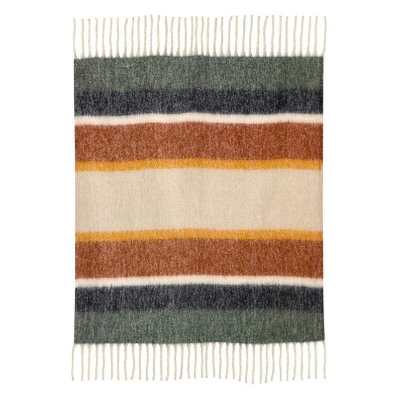 Plaid Isabel Rouille — vue 2