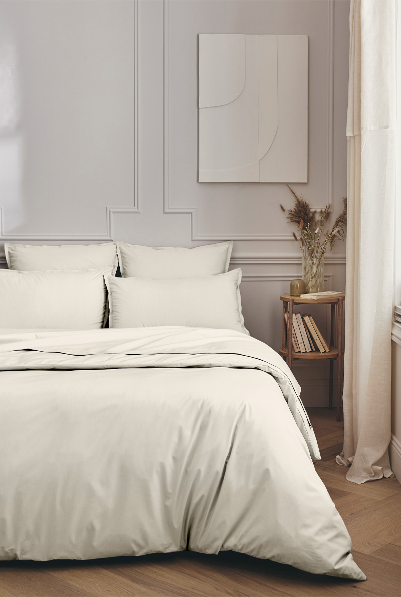 Housse de Couette Premiere Perc Meringue — vue 3