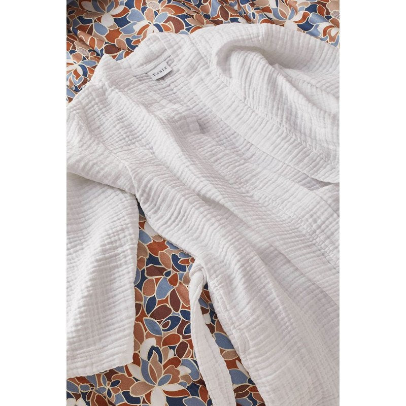 Robe de Chambre Bonheur Blanc — vue 2