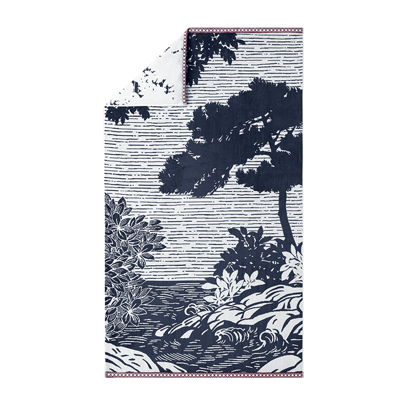 Serviette de Plage Calanques Marine — vue 3