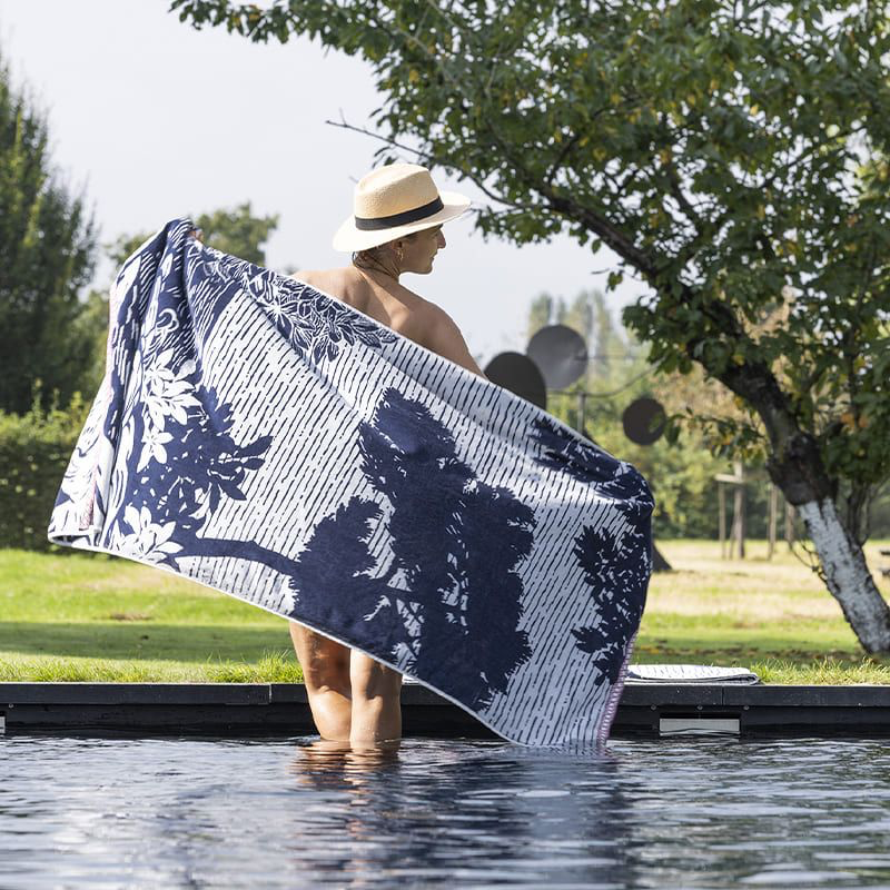 Serviette de Plage Calanques Marine — vue 4