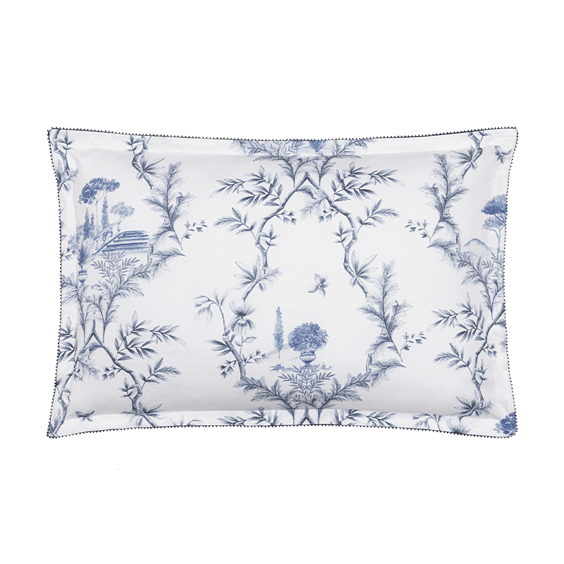 Taie d'Oreiller Luberon Bleu Faience — vue 1