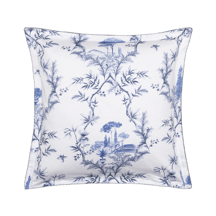 Taie d'Oreiller Luberon Bleu Faience