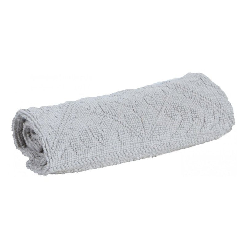 Tapis de Bain Uni Enzo Craie — vue 1