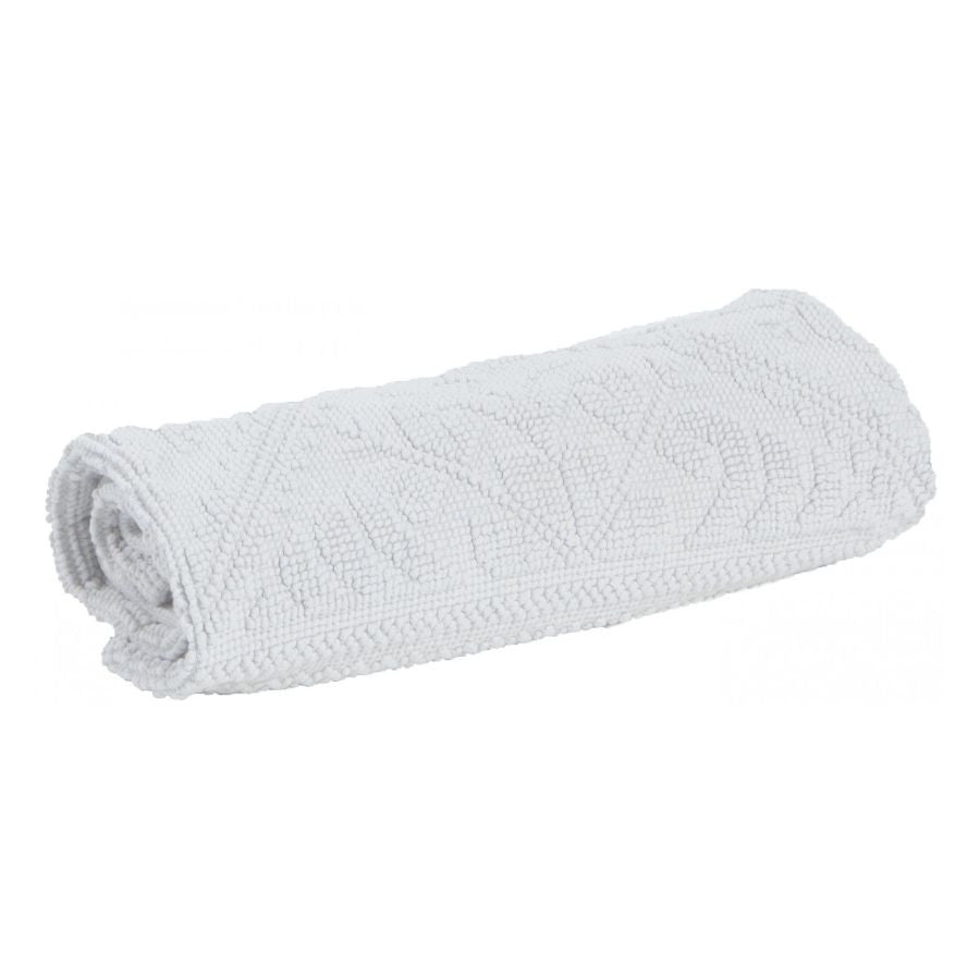 Tapis de Bain Uni Enzo Neige — vue 1