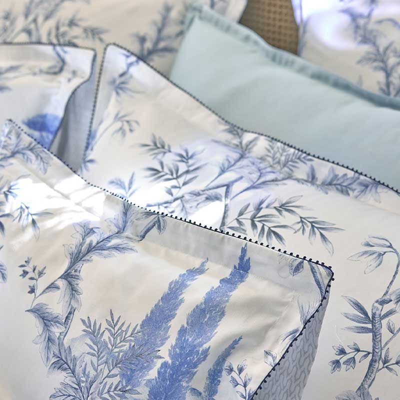 Taie d'Oreiller Luberon Bleu Faience — vue 4
