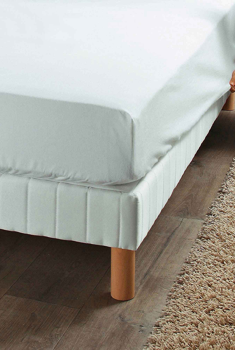 Protege Matelas Quietude Impermeable Blanc — vue 2