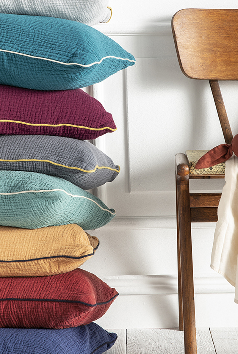 Coussin Inseparale Brique — vue 2