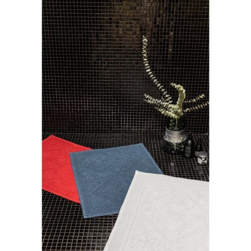 TAPIS DE BAIN UNI ENZO PERLE