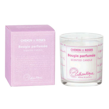 BOUGIE CHEMIN DE ROSES-LOTHANTIQUE