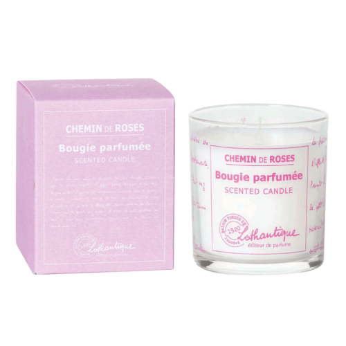 BOUGIE CHEMIN DE ROSES-LOTHANTIQUE