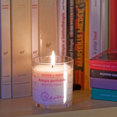 BOUGIE CHEMIN DE ROSES