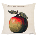 COUSSIN CECI N'EST PAS UNE POMME MAGRITTE COUSSIN CECI N'EST PAS UNE POMME MAGRITTE