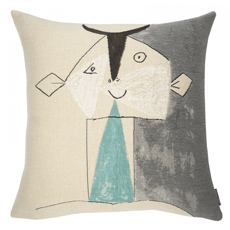 COUSSIN TETE DE FAUNE PICASSO COUSSIN TETE DE FAUNE PICASSO