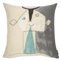 COUSSIN TETE DE FAUNE PICASSO COUSSIN TETE DE FAUNE PICASSO
