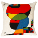 COUSSIN FEMME OISEAU ETOILE N°1 MIRO