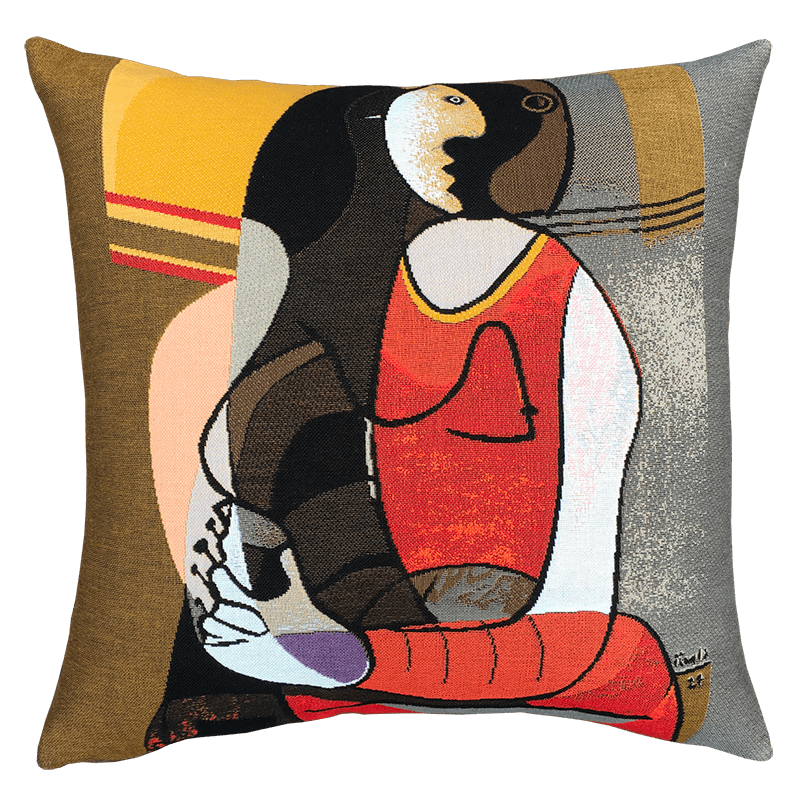 COUSSIN FEMME ASSISE PICASSO