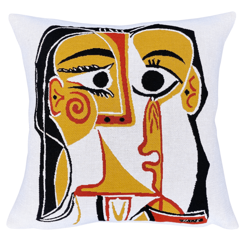 COUSSIN TETE DE FEMME 1962 PICASSO