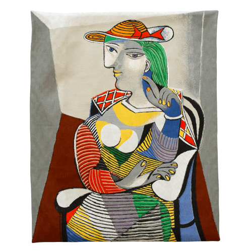 Tapisserie Portrait Marie-Thérèse - Picasso-JULES PANSU