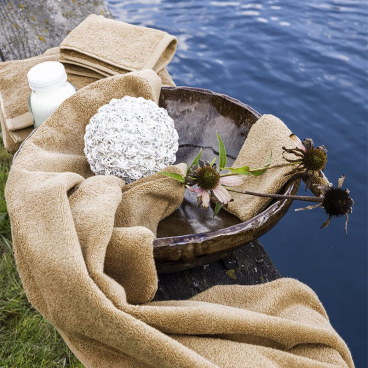 DRAP DE BAIN ESSENTIEL ARGILE