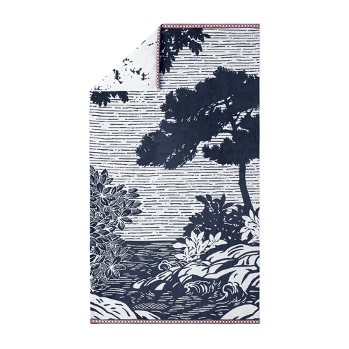 SERVIETTE DE PLAGE CALANQUES MARINE-ALEXANDRE THURP