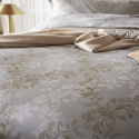 HOUSSE DE COUETTE ROCAILLE BRUME