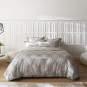 HOUSSE DE COUETTE ROCAILLE BRUME