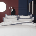HOUSSE DE COUETTE MARCEAU NEIGE-MARINE