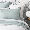 HOUSSE DE COUETTE NOBEL BALTIQUE BLANC MARIN