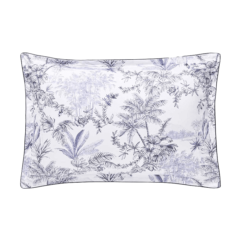 TAIE D'OREILLER RIVAGE PORCELAINE